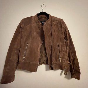Brown Suede Jacket